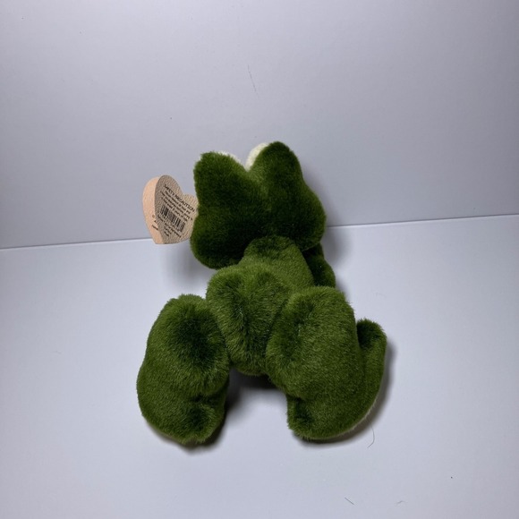 Ty Attic Treasures Prince Frog 1993 Collectible Stuffed Animal  Jointed Legs - Picture 4 of 6